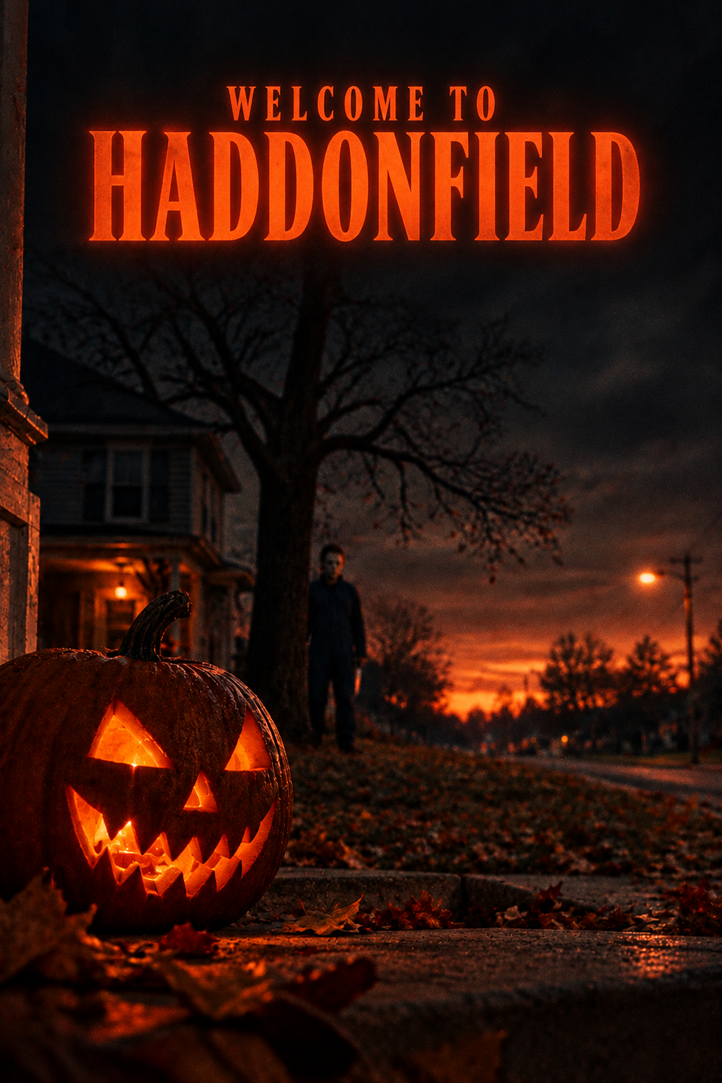 Welcome to Haddonfield poster